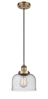 Ballston Urban One Light Mini Pendant in Brushed Brass (405|916-1P-BB-G74)