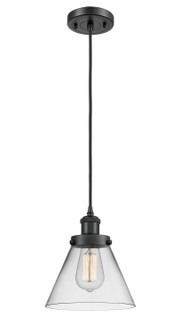 Ballston Urban LED Mini Pendant in Matte Black (405|916-1P-BK-G42-LED)