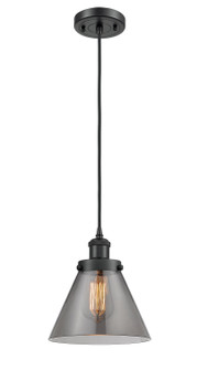 Ballston Urban One Light Mini Pendant in Matte Black (405|916-1P-BK-G43)