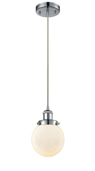 Ballston Urban LED Mini Pendant in Polished Chrome (405|916-1P-PC-G201-6-LED)