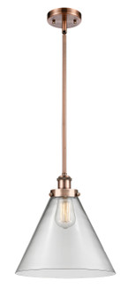 Ballston Urban LED Mini Pendant in Antique Copper (405|916-1S-AC-G42-L-LED)
