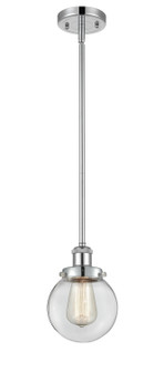 Ballston Urban One Light Mini Pendant in Polished Chrome (405|916-1S-PC-G202-6)