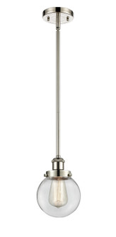 Ballston Urban One Light Mini Pendant in Polished Nickel (405|916-1S-PN-G202-6)