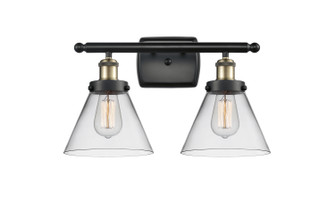 Ballston Urban LED Bath Vanity in Black Antique Brass (405|916-2W-BAB-G42-LED)