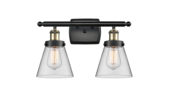 Ballston Urban LED Bath Vanity in Black Antique Brass (405|916-2W-BAB-G62-LED)