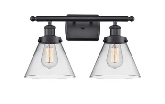 Ballston Urban Two Light Bath Vanity in Matte Black (405|916-2W-BK-G42)