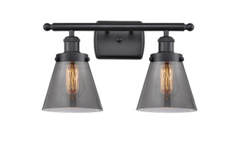 Ballston Urban Two Light Bath Vanity in Matte Black (405|916-2W-BK-G63)