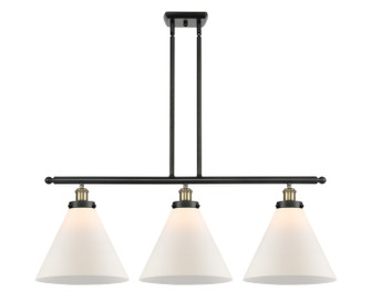 Ballston Urban Three Light Island Pendant in Black Antique Brass (405|916-3I-BAB-G41-L)