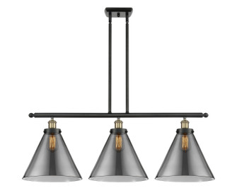 Ballston Urban Three Light Island Pendant in Black Antique Brass (405|916-3I-BAB-G43-L)