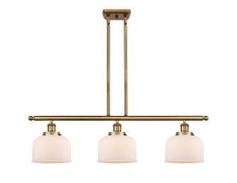 Ballston Urban Three Light Island Pendant in Brushed Brass (405|916-3I-BB-G71)