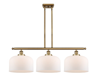 Ballston Urban Three Light Island Pendant in Brushed Brass (405|916-3I-BB-G71-L)