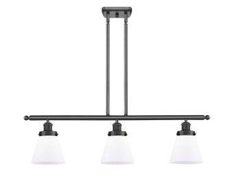 Ballston Urban Three Light Island Pendant in Matte Black (405|916-3I-BK-G61)