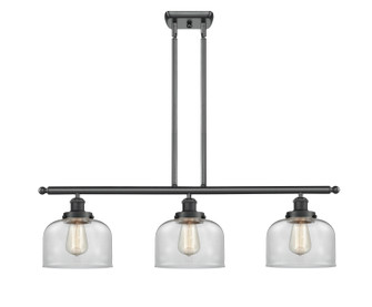 Ballston Urban Three Light Island Pendant in Matte Black (405|916-3I-BK-G72)