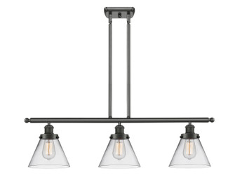 Ballston Urban Three Light Island Pendant in Oil Rubbed Bronze (405|916-3I-OB-G42)