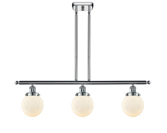 Ballston Urban Three Light Island Pendant in Polished Chrome (405|916-3I-PC-G201-6)