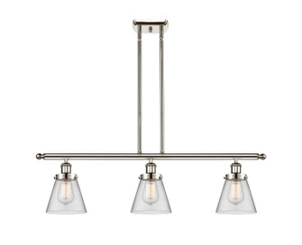 Ballston Urban Three Light Island Pendant in Polished Nickel (405|916-3I-PN-G62)