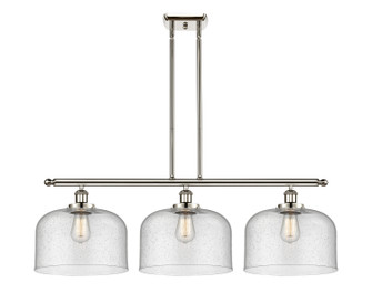 Ballston Urban Three Light Island Pendant in Polished Nickel (405|916-3I-PN-G74-L)