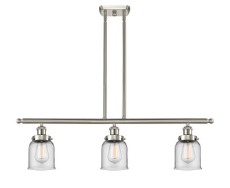 Ballston Urban Three Light Island Pendant in Brushed Satin Nickel (405|916-3I-SN-G52)