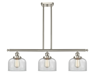 Ballston Urban Three Light Island Pendant in Brushed Satin Nickel (405|916-3I-SN-G72)