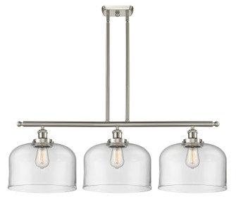 Ballston Urban Three Light Island Pendant in Brushed Satin Nickel (405|916-3I-SN-G72-L)