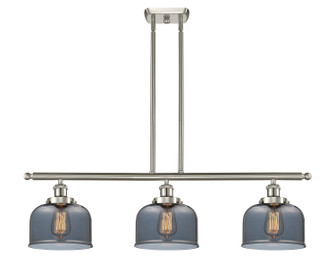 Ballston Urban Three Light Island Pendant in Brushed Satin Nickel (405|916-3I-SN-G73)