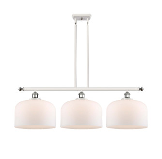 Ballston Urban Three Light Island Pendant in White Polished Chrome (405|916-3I-WPC-G71-L)