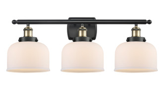 Ballston Urban Three Light Bath Vanity in Black Antique Brass (405|916-3W-BAB-G71)