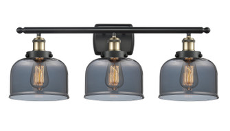 Ballston Urban Three Light Bath Vanity in Black Antique Brass (405|916-3W-BAB-G73)