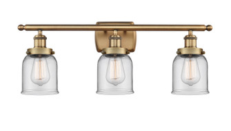 Ballston Urban Three Light Bath Vanity in Brushed Brass (405|916-3W-BB-G52)
