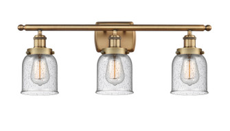 Ballston Urban LED Bath Vanity in Brushed Brass (405|916-3W-BB-G54-LED)