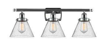 Ballston Urban LED Bath Vanity in Polished Chrome (405|916-3W-PC-G44-LED)
