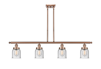 Ballston Urban Four Light Island Pendant in Antique Copper (405|916-4I-AC-G54)