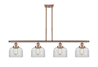 Ballston Urban Four Light Island Pendant in Antique Copper (405|916-4I-AC-G72)