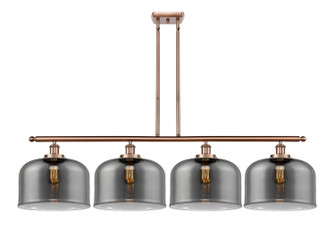 Ballston Urban Four Light Island Pendant in Antique Copper (405|916-4I-AC-G73-L)