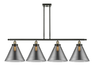 Ballston Urban LED Island Pendant in Black Antique Brass (405|916-4I-BAB-G43-L-LED)