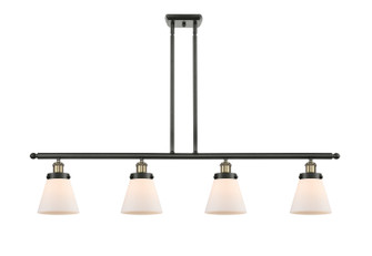 Ballston Urban Four Light Island Pendant in Black Antique Brass (405|916-4I-BAB-G61)