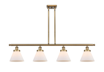 Ballston Urban Four Light Island Pendant in Brushed Brass (405|916-4I-BB-G41)