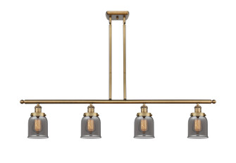 Ballston Urban Four Light Island Pendant in Brushed Brass (405|916-4I-BB-G53)