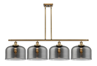 Ballston Urban Four Light Island Pendant in Brushed Brass (405|916-4I-BB-G73-L)