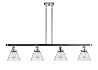 Ballston Urban Four Light Island Pendant in Polished Chrome (405|916-4I-PC-G44)