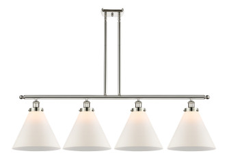 Ballston Urban Four Light Island Pendant in Polished Nickel (405|916-4I-PN-G41-L)