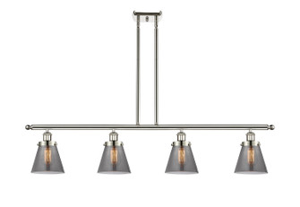 Ballston Urban Four Light Island Pendant in Polished Nickel (405|916-4I-PN-G63)