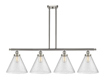 Ballston Urban LED Island Pendant in Brushed Satin Nickel (405|916-4I-SN-G44-L)