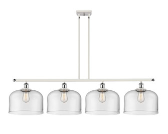 Ballston Urban LED Island Pendant in White Polished Chrome (405|916-4I-WPC-G72-L-LED)