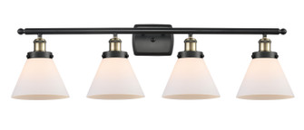 Ballston Urban LED Bath Vanity in Black Antique Brass (405|916-4W-BAB-G41-LED)