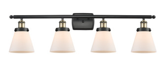 Ballston Urban Four Light Bath Vanity in Black Antique Brass (405|916-4W-BAB-G61)