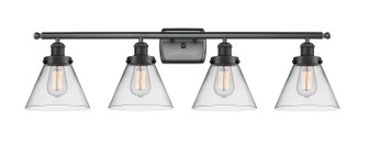 Ballston Urban LED Bath Vanity in Matte Black (405|916-4W-BK-G42-LED)