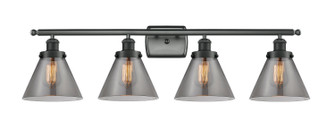 Ballston Urban LED Bath Vanity in Matte Black (405|916-4W-BK-G43-LED)