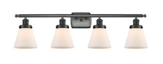 Ballston Urban LED Bath Vanity in Matte Black (405|916-4W-BK-G61-LED)