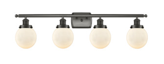 Ballston Urban LED Bath Vanity in Oil Rubbed Bronze (405|916-4W-OB-G201-6-LED)